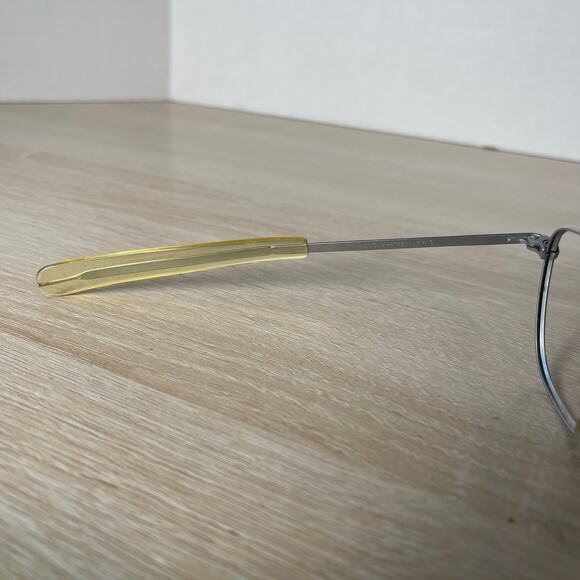 Randolph Engineering Aviator Sunglasses 5 1/2 Matte Chrome Frames Only - Picture 6 of 10